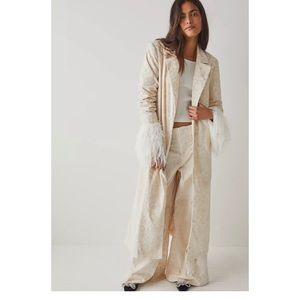 Free People Bali Margot Long Jacket size 2